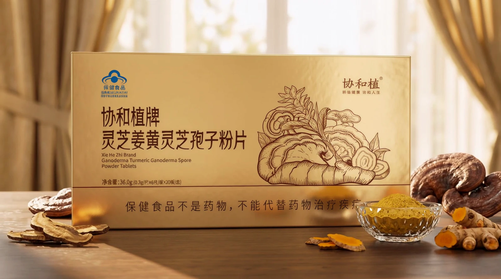 协和植牌·灵芝 · 画面 1